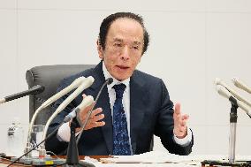 Bank of Japan Governor's Regular Press Conference